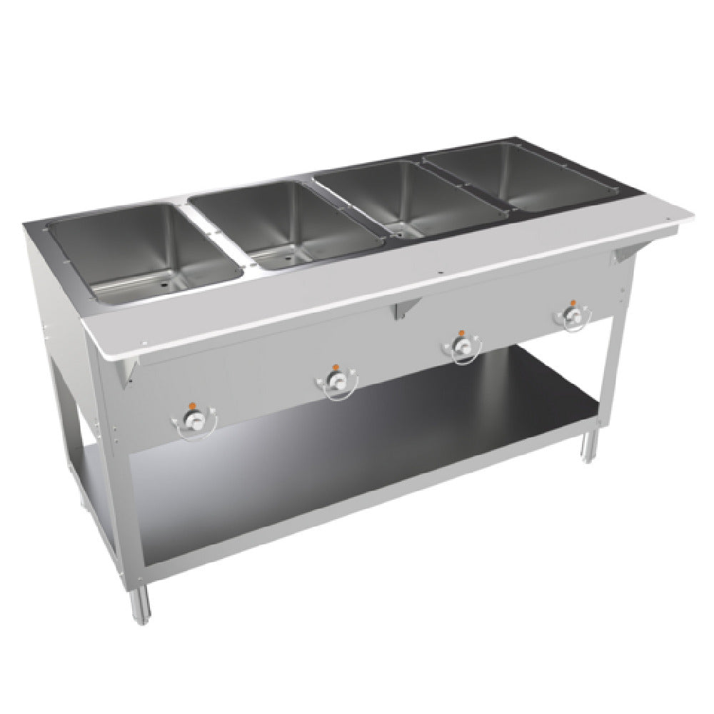 BK Resources ST-SW-4 Steam Table Electric 4-pan Open Well Design