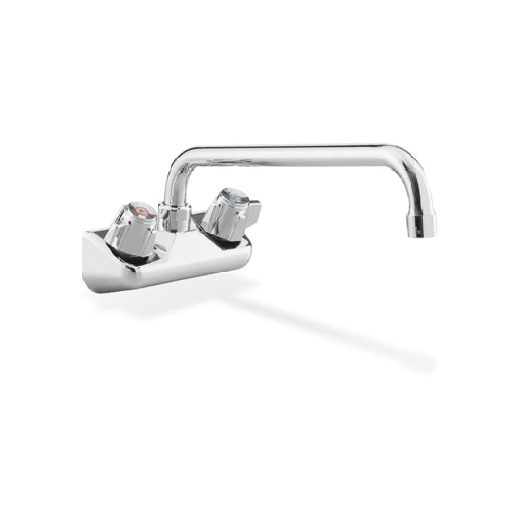 Steel Works Stainless SWFW-4-12LL Faucet Wall Mount 4" Center