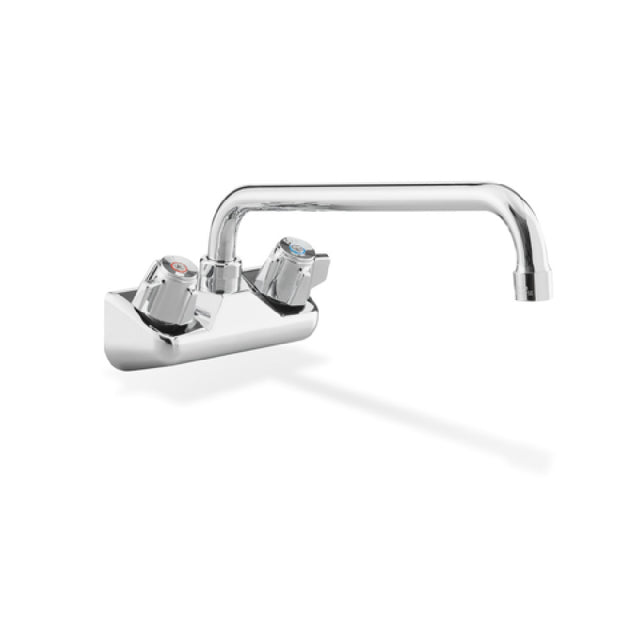 Steel Works Stainless SWFW-4-12LL Faucet Wall Mount 4" Center