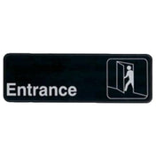 Royal ROY 394512 - Sign, 3" X 9", "Entrance"
