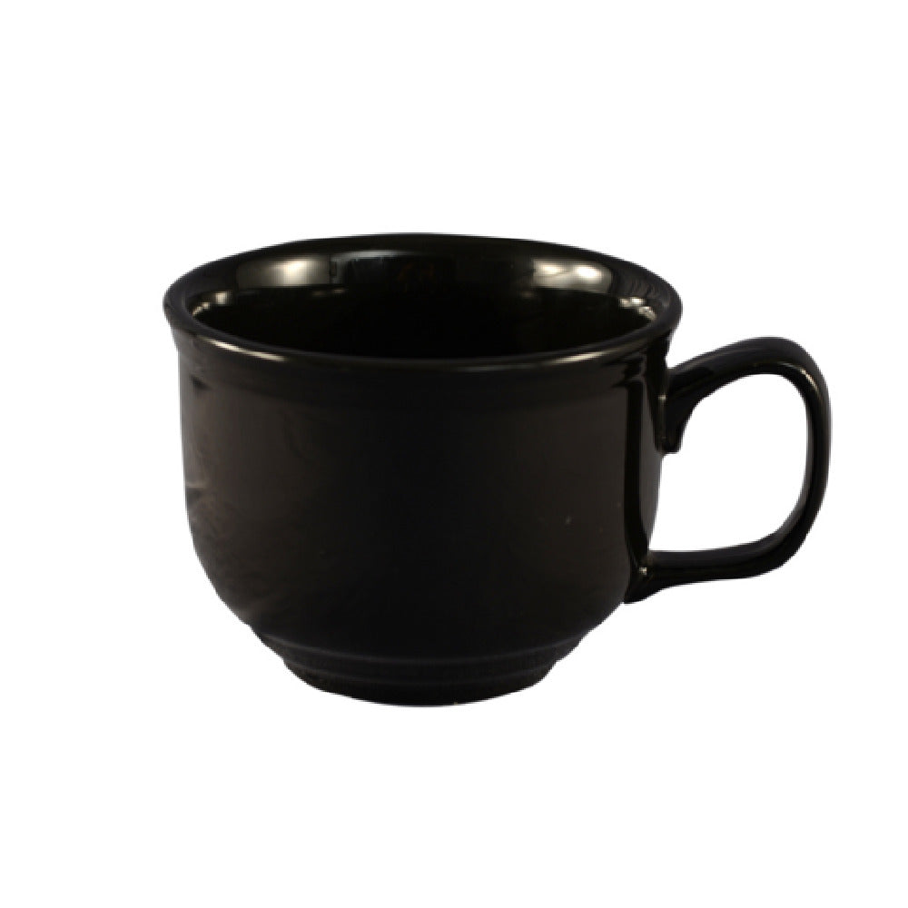 CAC China TG-318-BLK Tango Cup 18 Oz. 4-5/8" Dia. X 3-1/2"H