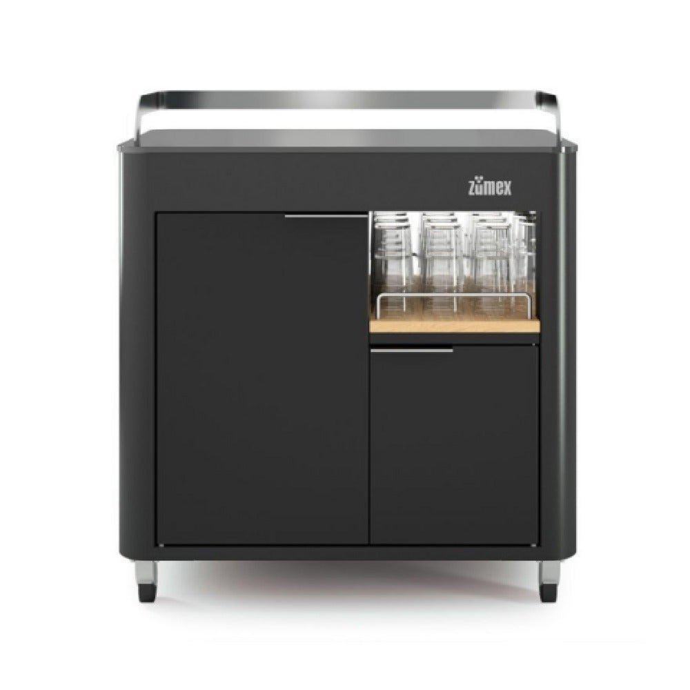 Zumex 10931 JUICE KART (10931) Juice Kart 33.7" W X 22.8" D X 36.9" H Extra Area For The Storage Of Fruit