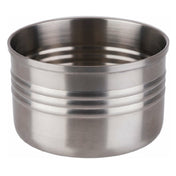 Libbey APS 40654 Snack Can 2 1/2" L X 2 1/2" W X 1 5/8"H Stainless Steel