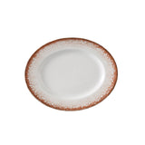 Yanco PR-210 Porto Plate 10"W X 7 7/8" D X 1"H Oval