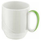 Libbey 9185629-62941 (Formerly Syracuse China) Mug 9-1/2 Oz. (H 3-3/8" T 3-1/8" F 2-1/8")