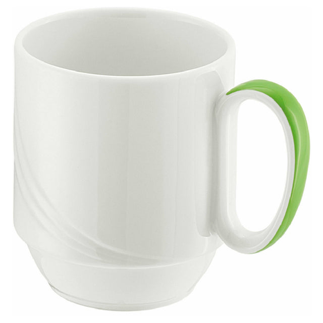 Libbey 9185629-62941 (Formerly Syracuse China) Mug 9-1/2 Oz. (H 3-3/8" T 3-1/8" F 2-1/8")