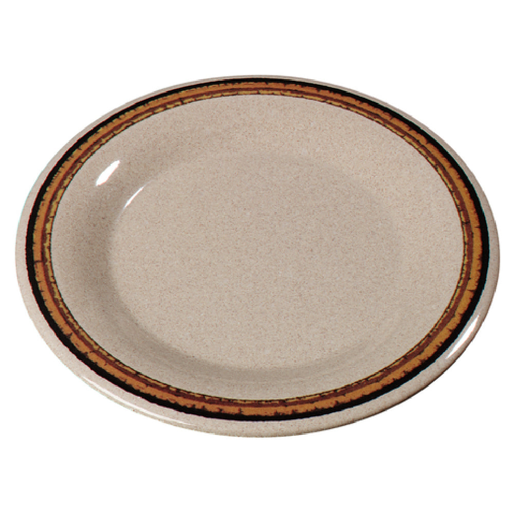Carlisle 43013908 Carlisle Durus® Dinner Plate 9" Dia. Wide Rim