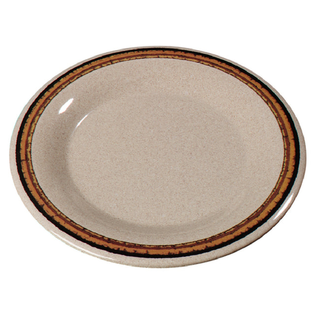 Carlisle 43013908 Carlisle Durus® Dinner Plate 9" Dia. Wide Rim