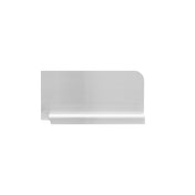 Omcan 47728 (47728) Splash Guard For 18" X 18" Pot Sinks Right Side