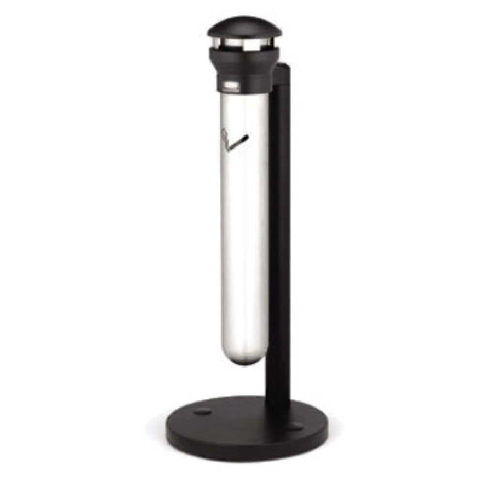 Rubbermaid FG9W3100SSBLA Infinity™ Smoking Receptacle 15-1/2"W X 39-3/5'H Base Mount