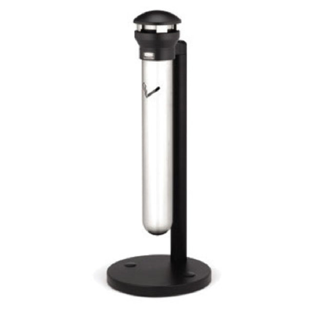 Rubbermaid FG9W3100SSBLA Infinity™ Smoking Receptacle 15-1/2"W X 39-3/5'H Base Mount