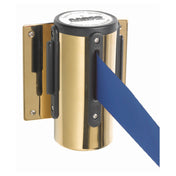 Aarco WM-7BBL WM-7BBL Form-A-Line™ System Wall Mounted Retractable Belt With A Brass Casing