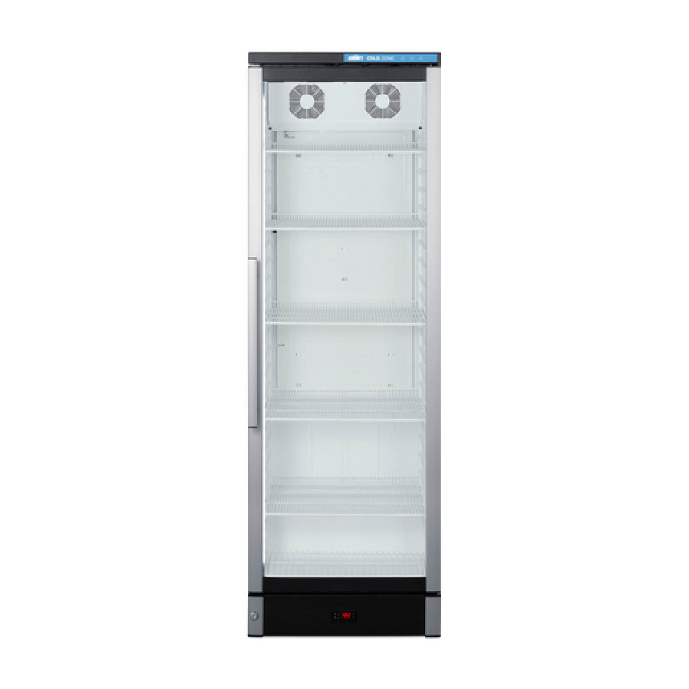 Summit SCR1301 Beverage Merchandiser Slim Reach-in