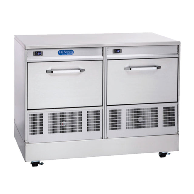 Randell FX-2UCB-290 FX Series Beverage/Ice Cream Cooler 54" Width 5.66 Cubic Feet Storage Capacity