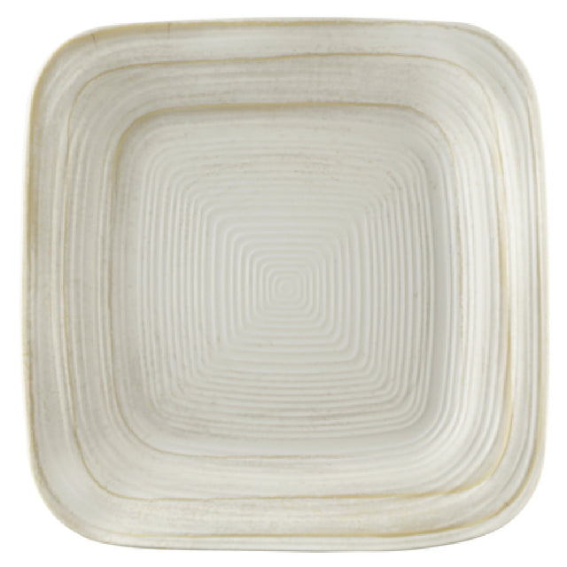 GET Enterprises D9PLST-OWD Elite Global Solutions Plate 9" X 9" X 1-1/4"H Irregular Square