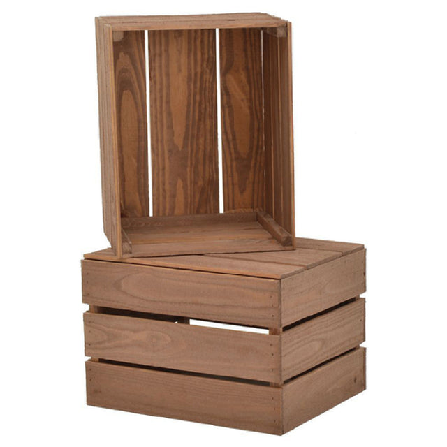 Hubert 37404 - Crate, 17-1/2" X 14" X 12"H, Rectangular