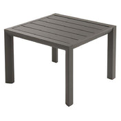 Grosfillex US040288 Sunset Outdoor Low Table 20" X 20" Square