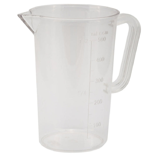 Alegacy Foodservice Products PCML05 E™ Economy Measuring Cup 1/2 Qt. With Handle & Spout