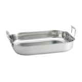 TableCraft Products CW2032 - Roasting Pan, 6 Qt., 14-1/2" X 11-5/8" X 2-1/2"