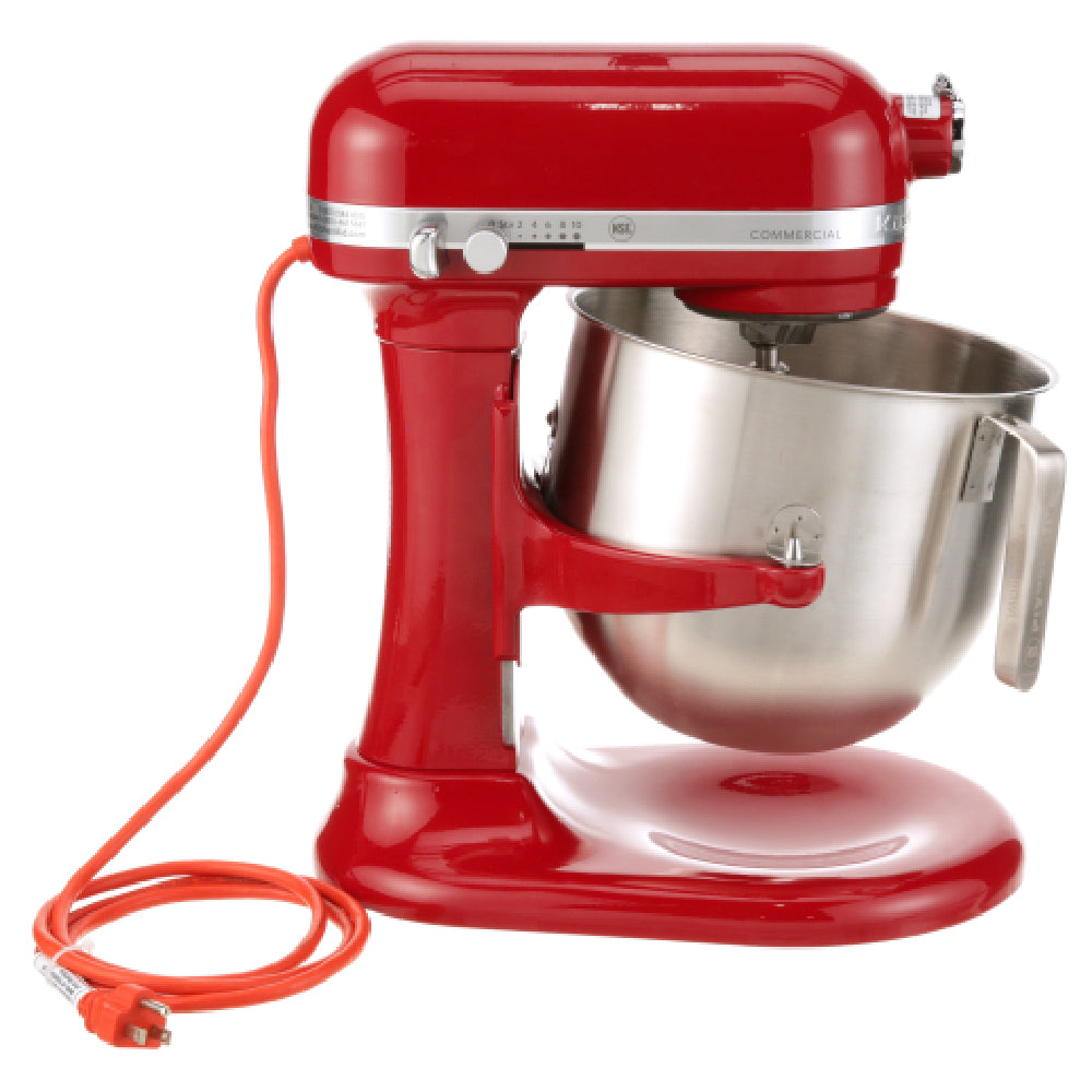 Kitchen Aid KSM8990ER 8qt Commercial Mixer Empire Red