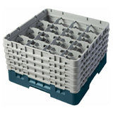 Cambro 16S958414 Camrack® Glass Rack With (5) Soft Gray Extenders Full Size