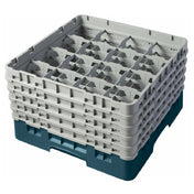 Cambro 16S958414 Camrack® Glass Rack With (5) Soft Gray Extenders Full Size