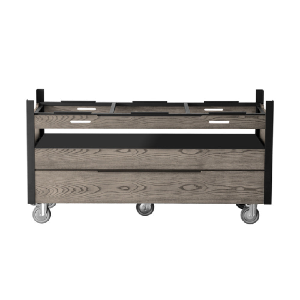 FOH BTR034NAM18 Smart Buffet Ware® Eco Trolley Set 64.5" X 21.75" 230v Cider