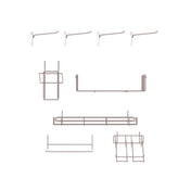 Metro SWA-PIZZA-K4 - SmartWall Accessory Kit For Pizza Prep, Metroseal Gray Finish