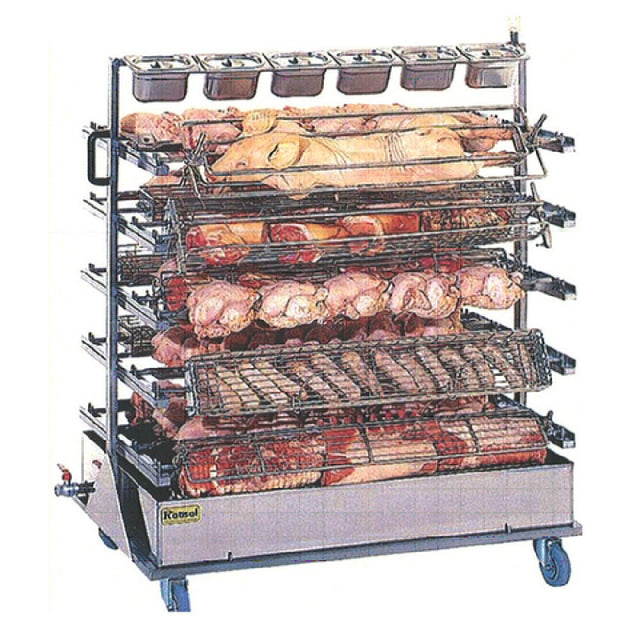 Rotisol RACK20 1160 Spit Rack For 20 Spits No Cover
