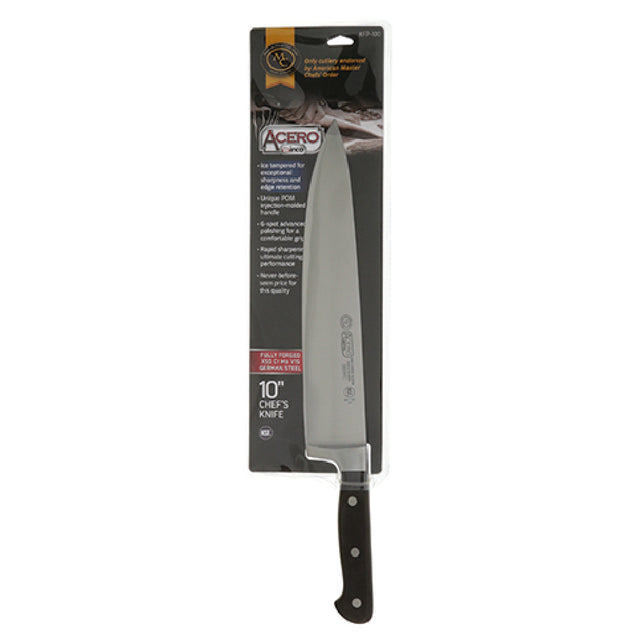 AllPoints 59575 Acero 10in Chef Knife Full Tang Forged Blade