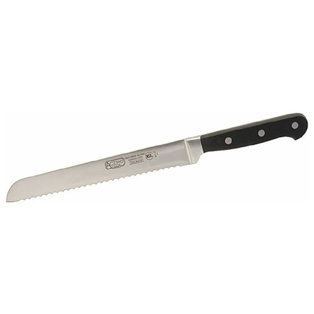 AllPoints 59576 Acero 8in Bread Knife Full Tang Forged Blade