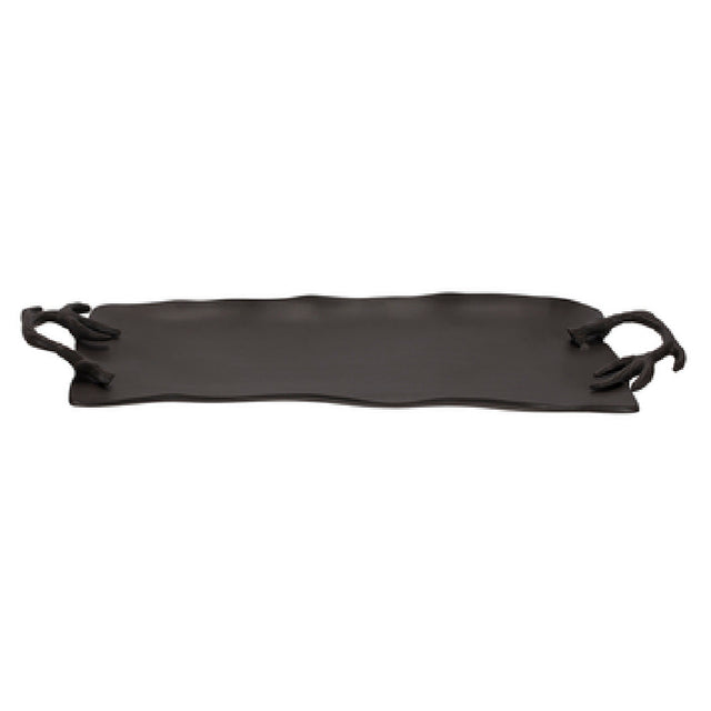 Bon Chef 81016BLK Tray 16-1/8" X 8-3/4" X 3/4"H Rectangular