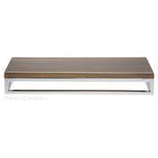 Hubert 18608 - Cerve Collection Riser, 20-1/2"L X 6-2/5"W X 3-1/5"H, Short