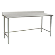Eagle BPT-3060STB-BS BlendPort® Budget Series Work Table 60"W X 30"D 430 Stainless Steel Top