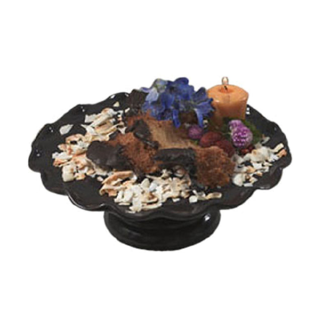 Bon Chef 9935HGLD Cake Stand 11" Dia. X 4"H Round