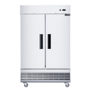 Dukers Appliance Co. USA Ltd. D47EF Freezer Reach-in Shallow Depth Two-section