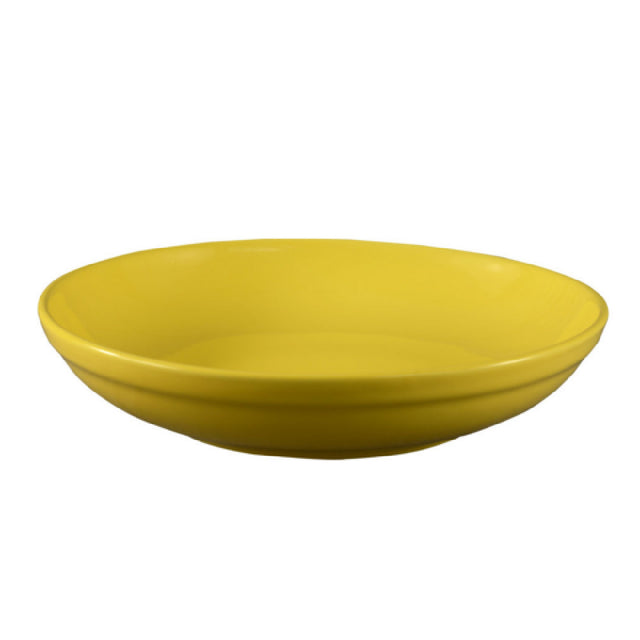 CAC China SAL-2-Y Festiware Salad Bowl 48 Oz. 10-1/2" Dia. X 2-1/8"H