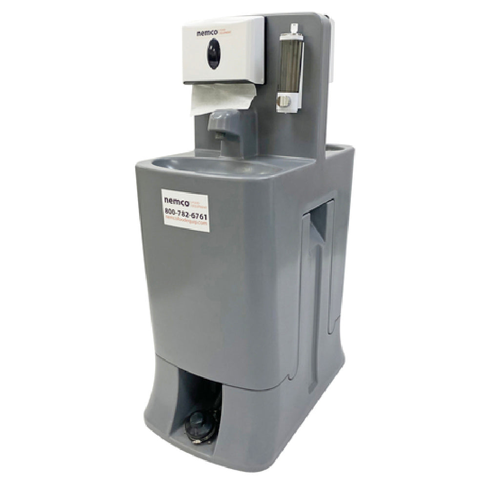 Nemco 69961 Stop 'N Scrub Portable Handwashing & Sanitizing Station 30 Gallon