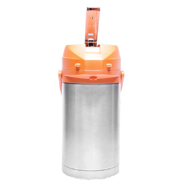 Service Ideas CTAL30OR Airpot 3 Liter (101.4 Oz.) 6-3/4" X 8-3/4" X 13-1/4" Retention: 4-6 Hours