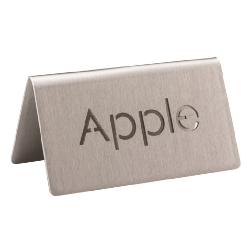 Service Ideas 1C-BF-APPLE-MOD Service Ideas Laser Cut ID Tent Table Tent Apple