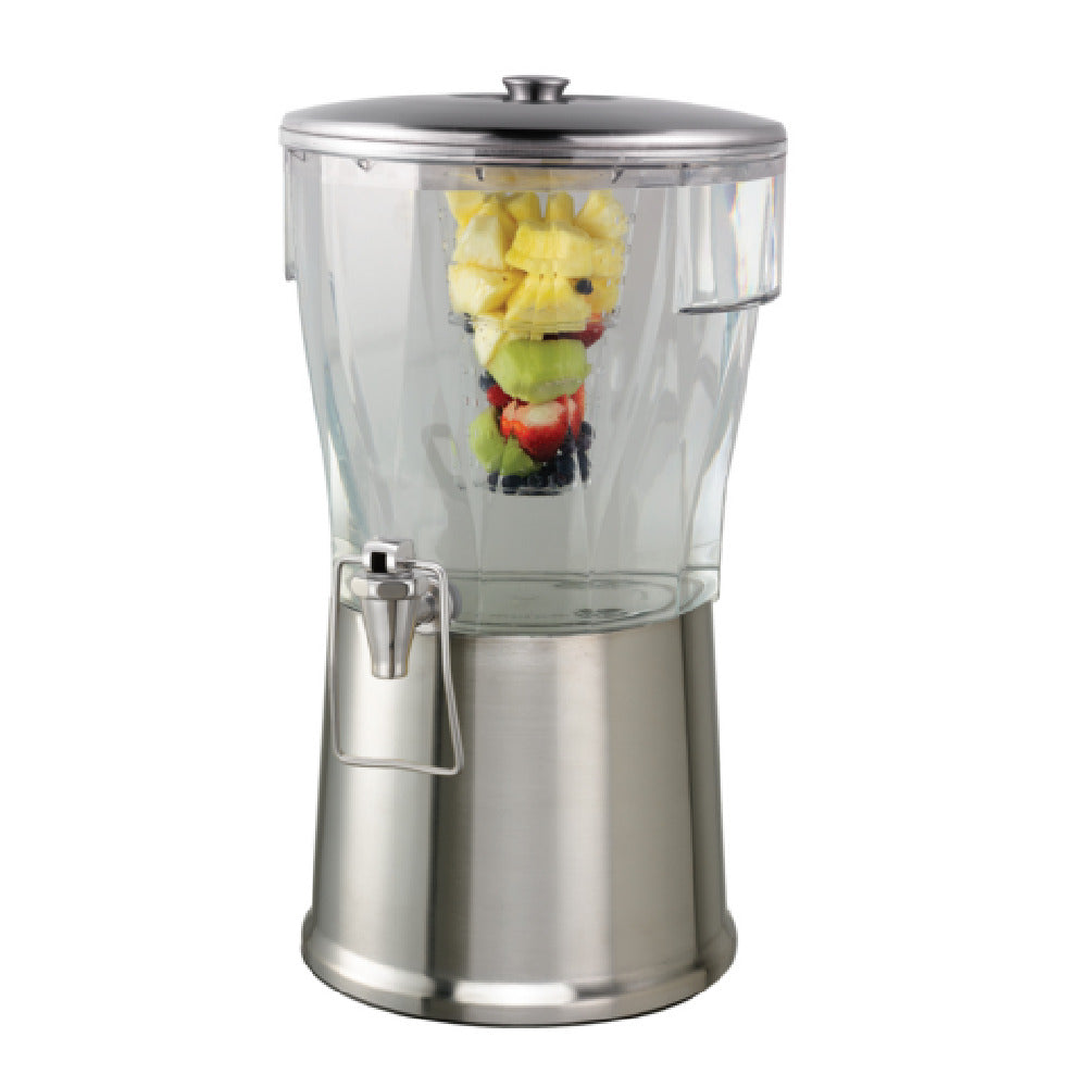Service Ideas CBDRT5BSSSHF Beverage Dispenser 5 Gallon (640 Oz.) 13-1/4" X 14-3/4" X 23"