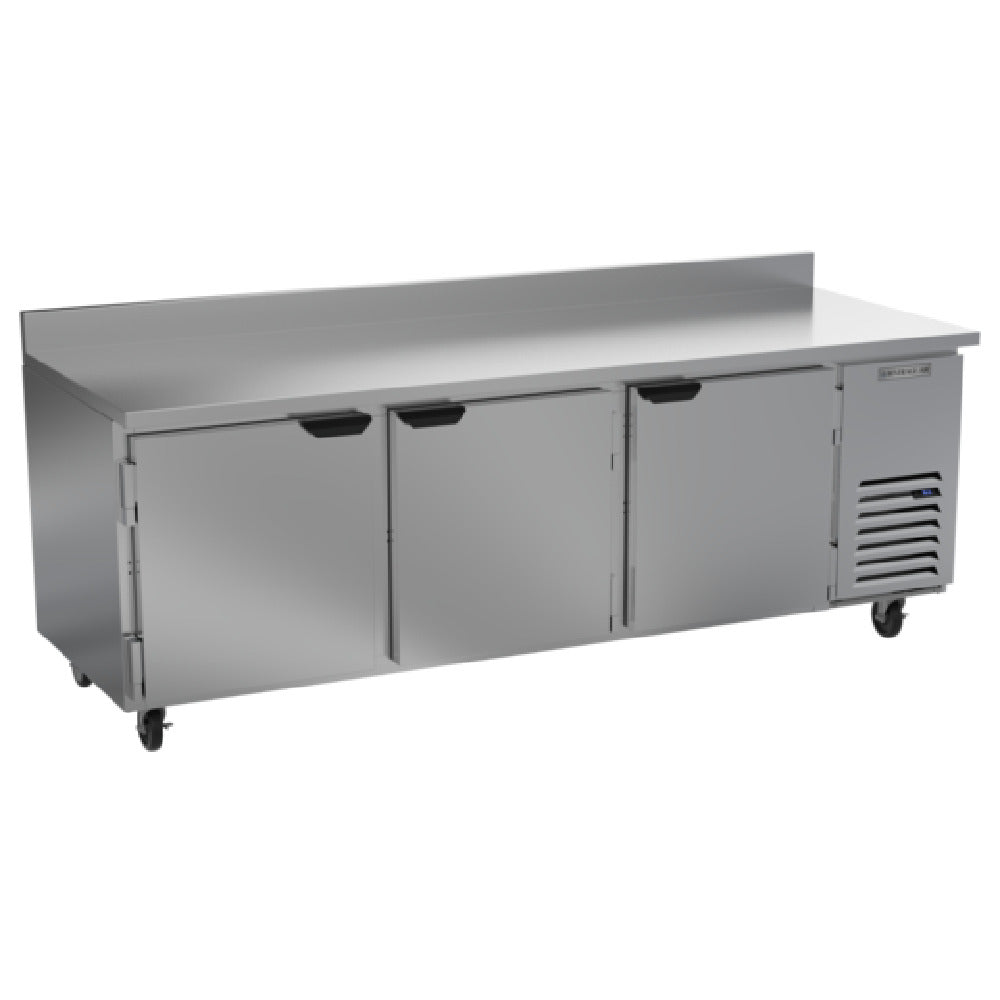 Beverage Air WTR93AHC Worktop Refrigerator Three-section 93"W