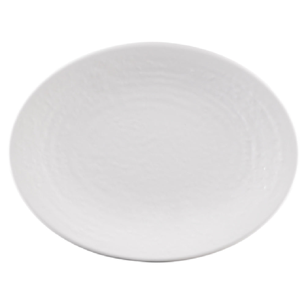 Elite Global Solutions D107RR-W Platter 10-1/4"L X 7-3/4"W X 1"H Oval