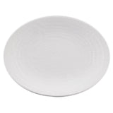 Elite Global Solutions D107RR-W Platter 10-1/4"L X 7-3/4"W X 1"H Oval