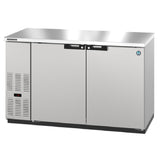 Hoshizaki BB59-S - Refrigerated Back Bar Cooler, Reach-in, Two-section