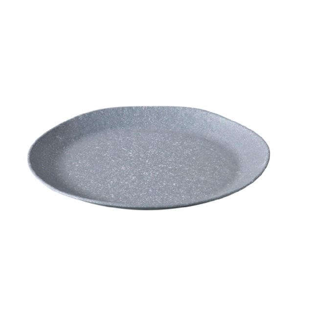 Yanco ST-216 - Stone Art Platter, 16" X 12" X 1 1/2", Gray