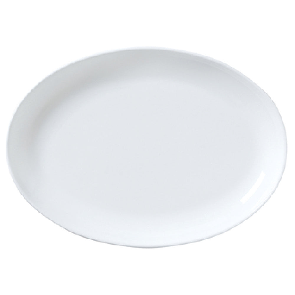Steelite 82000AND0424 Oval Platter 11.75" X 8.75" X 1.125" Whiteware