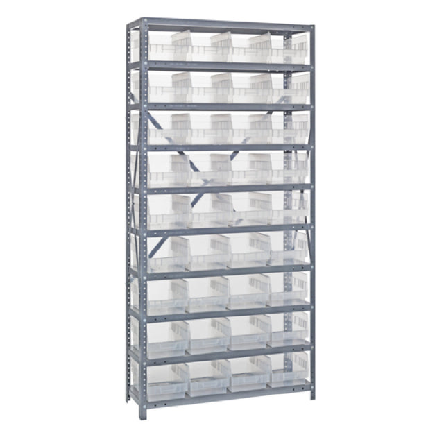 Quantum 1875-208CL Shelving Unit 18"D X 36"L X 75"H Heavy Duty