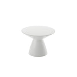 American Metalcraft MWPDW5 Pedestal Wood White