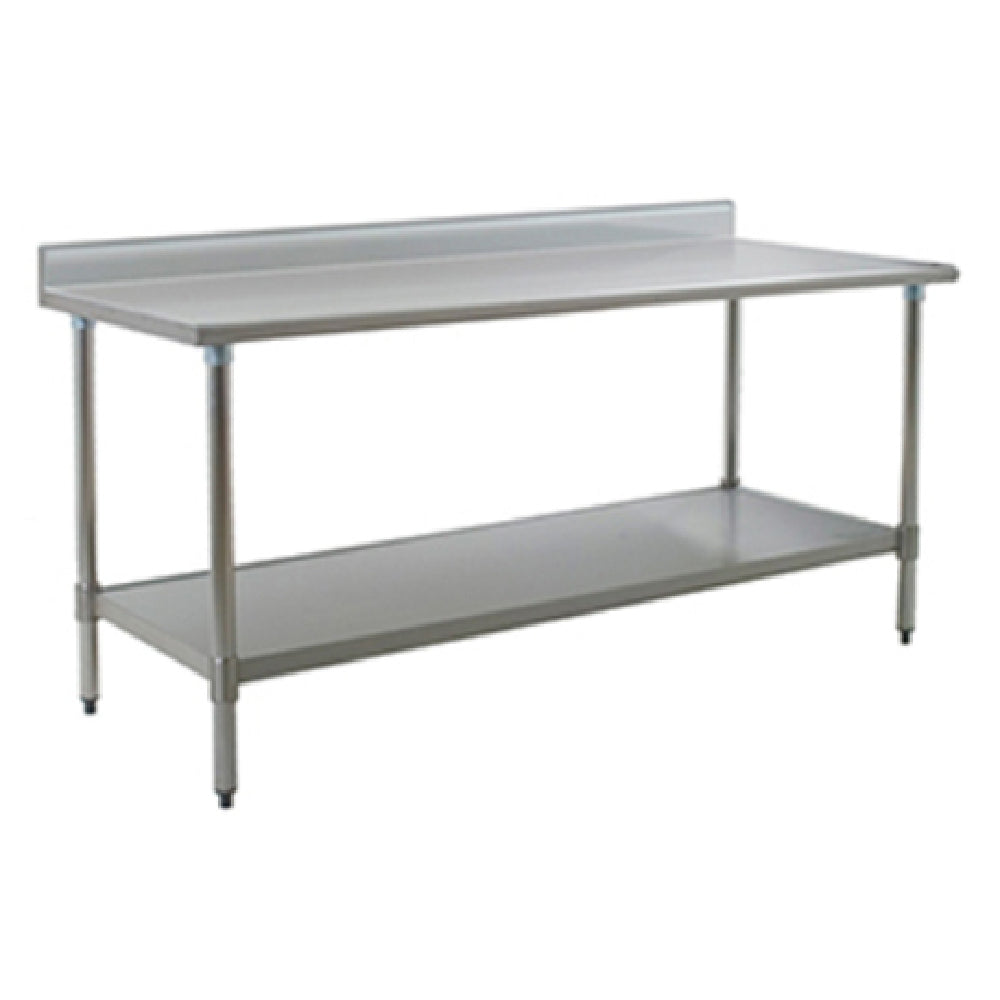 Eagle BPT-3048SEB-BS BlendPort® Deluxe Series Work Table 48"W X 30"D 16/300 Stainless Steel Top